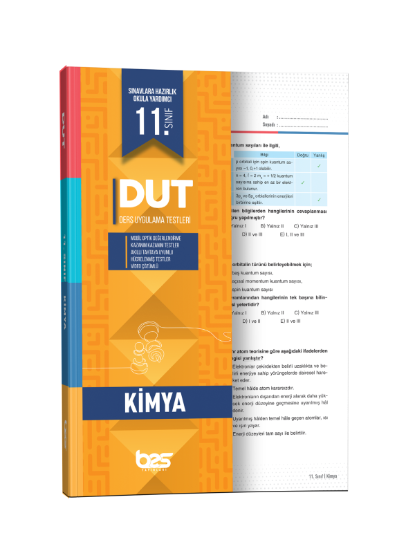 BES DUT 11.SINIF UYGULAMA TESTİ KİMYA - 2025-26